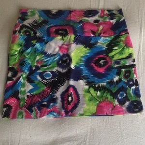 Colorful Mini skirt